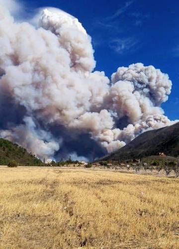 La Jornada - Incendios en NL golpean agricultura, ganadería y turismo